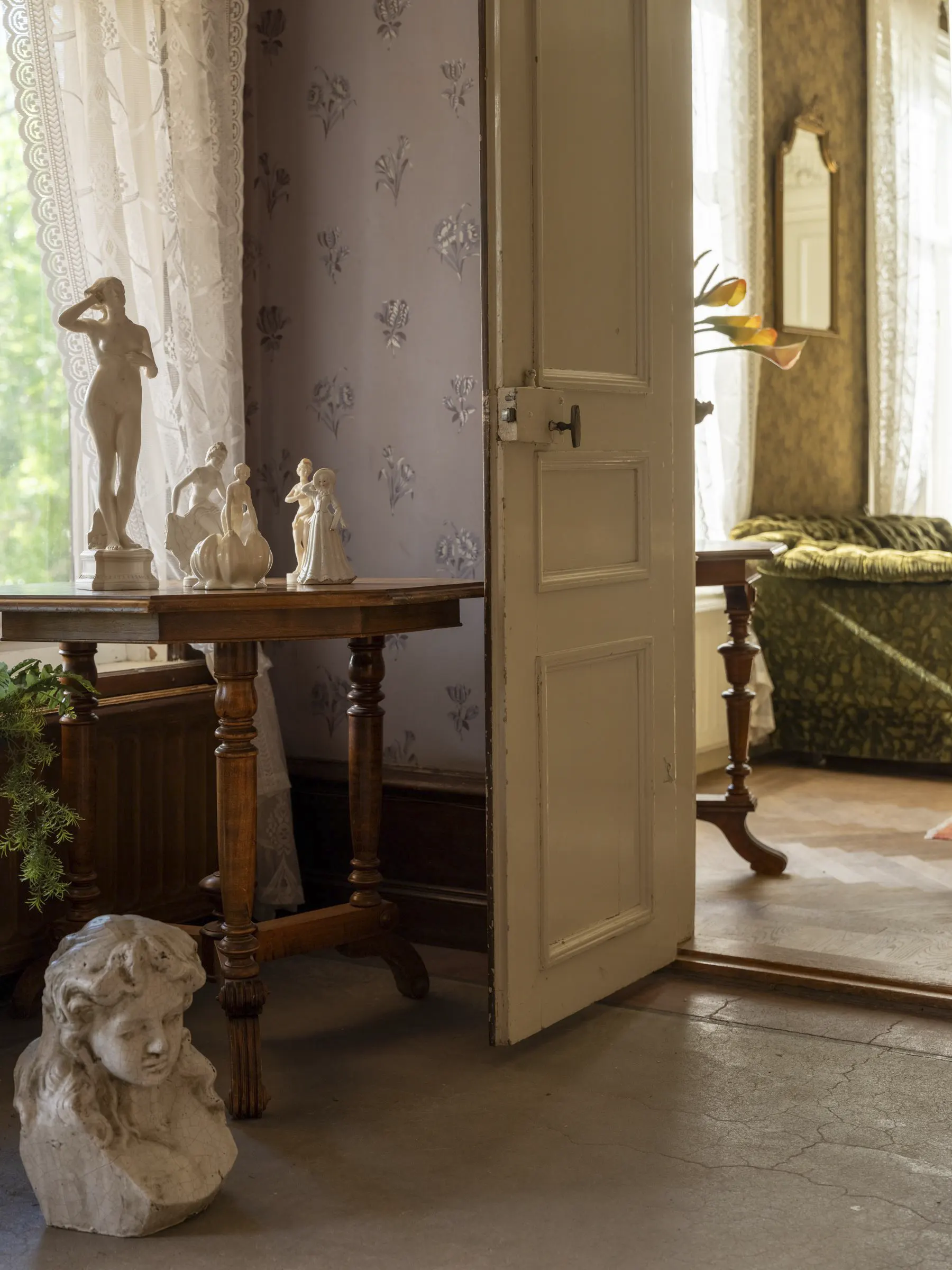 Interior items in an old Swedish home