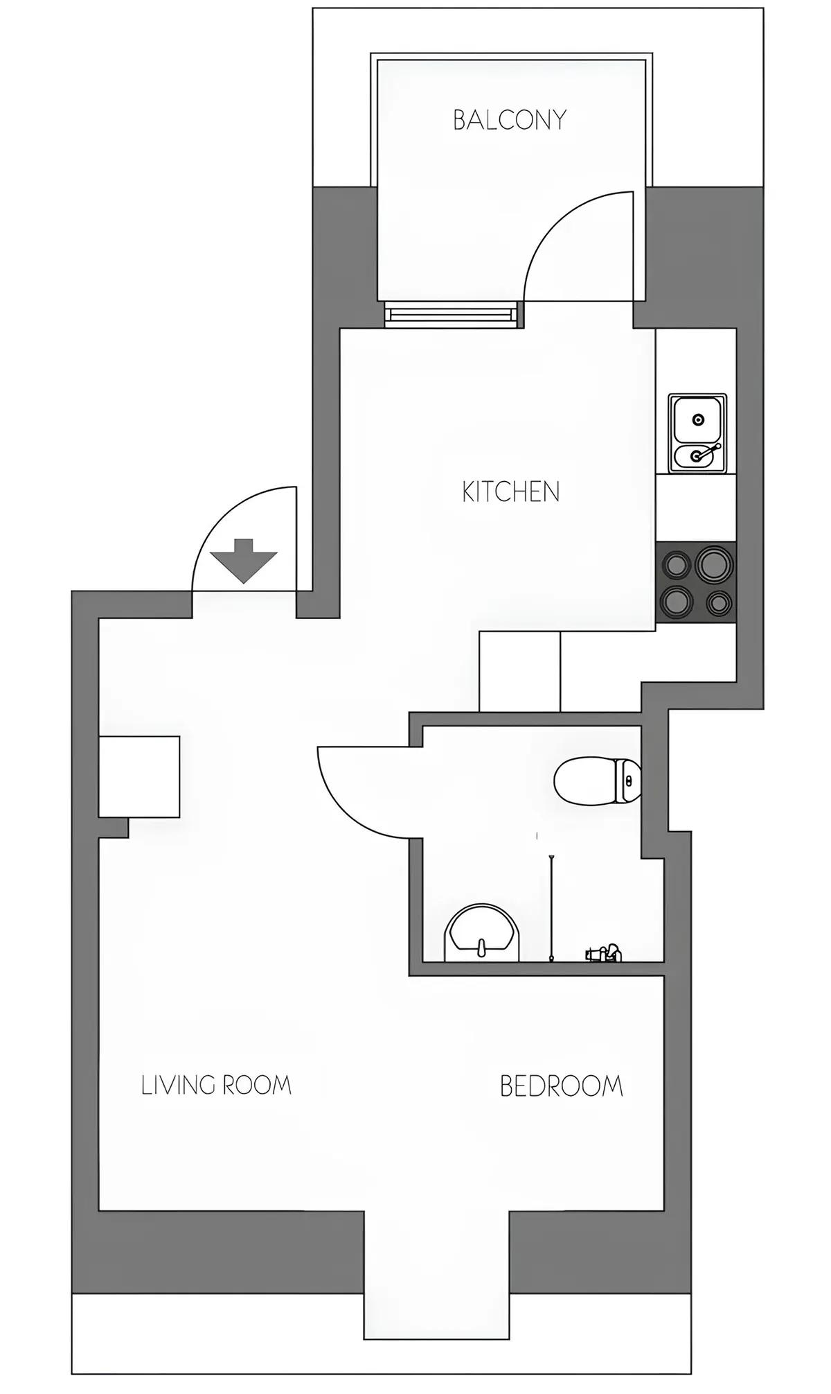 Optical Illusion Apartment